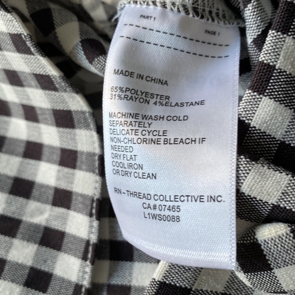 Laundry by shell segal checkered mini skirt - Picture 6 of 6